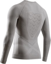 X-Bionic Functional Long Sleeve Shirt Round Neck Energy Accumulator 4.0 Underwear Light Grey Men