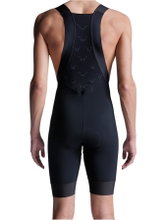 X-Bionic Fahrrad-Trägerhose Corefusion Ride BIB Warm Shorts (enganliegend, winddicht) kurz schwarz Herren