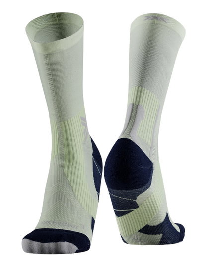 X-Socks Laufsocke Run Perform Crew neo lime/schwarz Herren - 1 Paar
