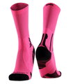 X-Socks Laufsocke Run Perform Crew fluo pink/schwarz Herren - 1 Paar