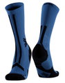 X-Socks Running Socks Trailrun Discover Crew (for Trail Running) mineral blue/black Men's - 1 Pair