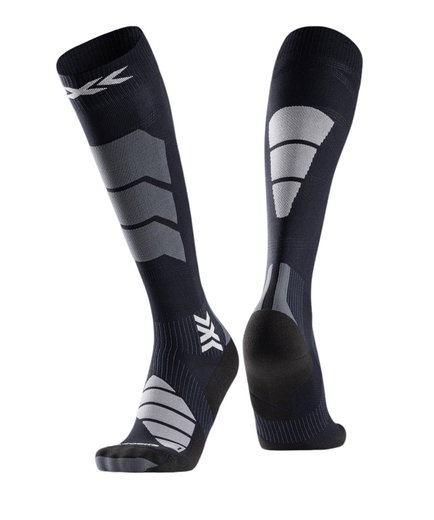 X-Socks Skisocke Ski Expert OTC schwarz/grau Herren - 1 Paar