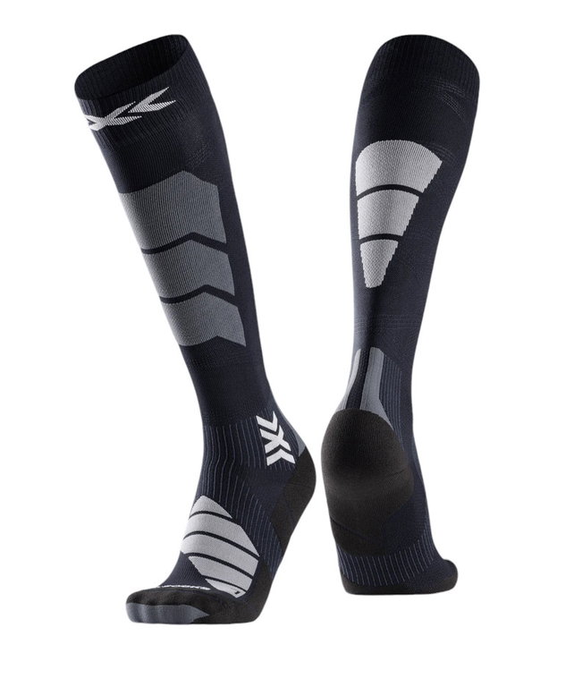 X-Socks Skisocke Ski Expert OTC schwarz/grau Herren - 1 Paar