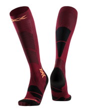 Skarpety narciarskie X-Socks Ski Perform OTC ciemnoczerwone męskie - 1 para