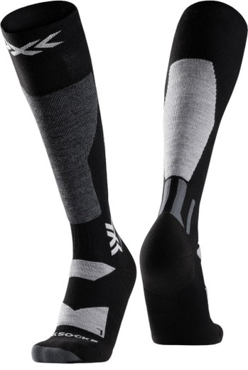 X-Socks Skisocke Snowboard Discover OTC schwarz/grau Herren - 1 Paar
