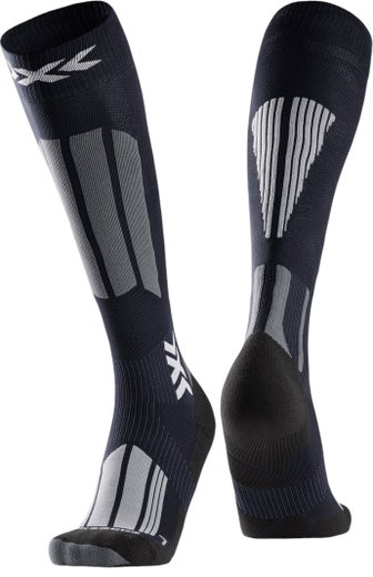 X-Socks Skisocke Ski Touring Expert OTC schwarz/grau Herren - 1 Paar