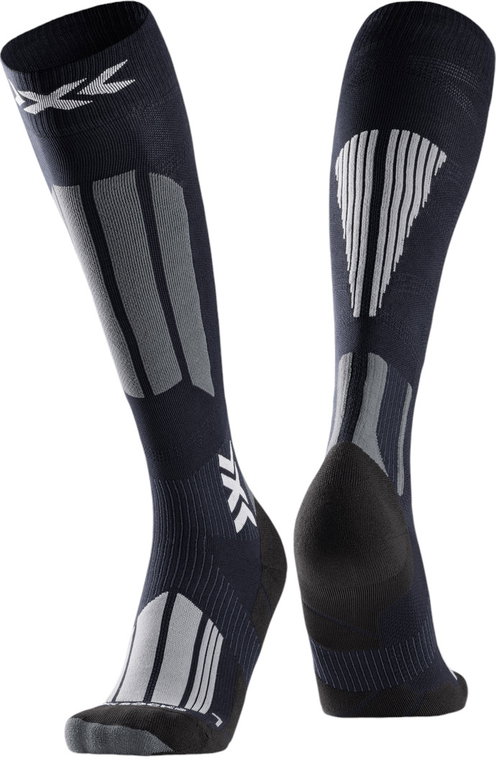 X-Socks Skisocke Ski Touring Expert OTC schwarz/grau Herren - 1 Paar