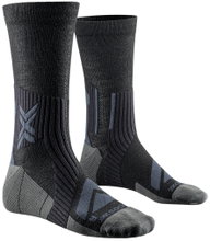 X-Socks Radsocke Bike Expert Merino Crew schwarz/charcoal Herren - 1 Paar
