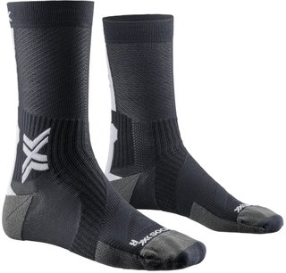 X-Socks Radsocke Bike Perform Crew schwarz/weiss Herren - 1 Paar