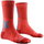 X-Socks Radsocke Bike Perform Crew rot/blau Herren - 1 Paar