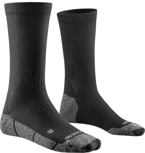 X-Socks Sportsocke Core Natural Crew schwarz/charcoal Herren - 1 Paar