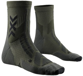 X-Socks Trekkingsocke Hike Discover Ankle khaki/grün Herren - 1 Paar