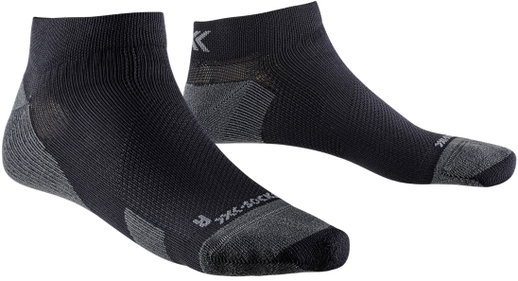 X-Socks Laufsocke Run Discover Low Cut schwarz/charcoal Herren - 1 Paar