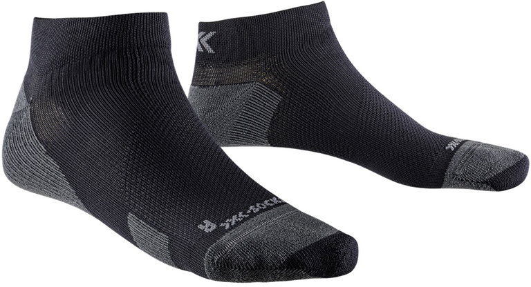 X-Socks Laufsocke Run Discover Low Cut schwarz/charcoal Herren - 1 Paar