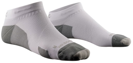 X-Socks Laufsocke Run Discover Low Cut weiss/grau Herren - 1 Paar