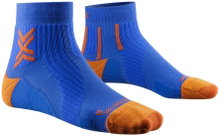X-Socks Laufsocke Run Perform Ankle blau/orange Herren - 1 Paar