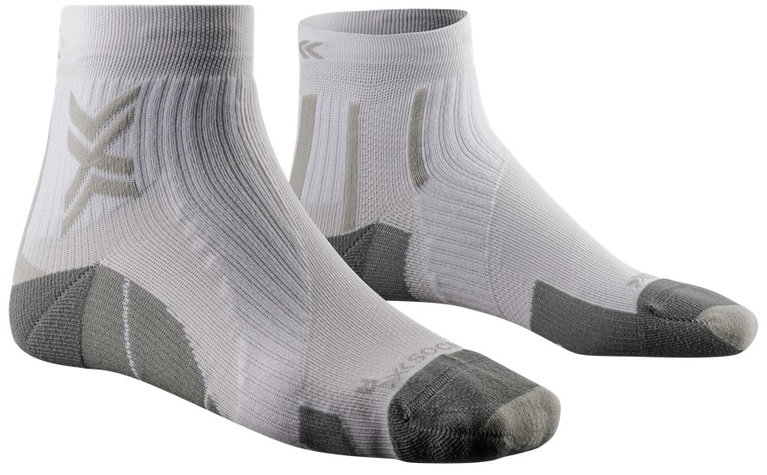 X-Socks Laufsocke Run Perform Ankle weiss/grau Herren - 1 Paar