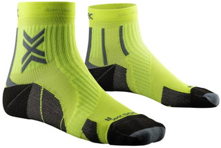 X-Socks Laufsocke Run Perform Ankle fluogelb/schwarz Herren - 1 Paar