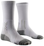 X-Socks Laufsocke Run Perform Crew weiss/grau Herren - 1 Paar