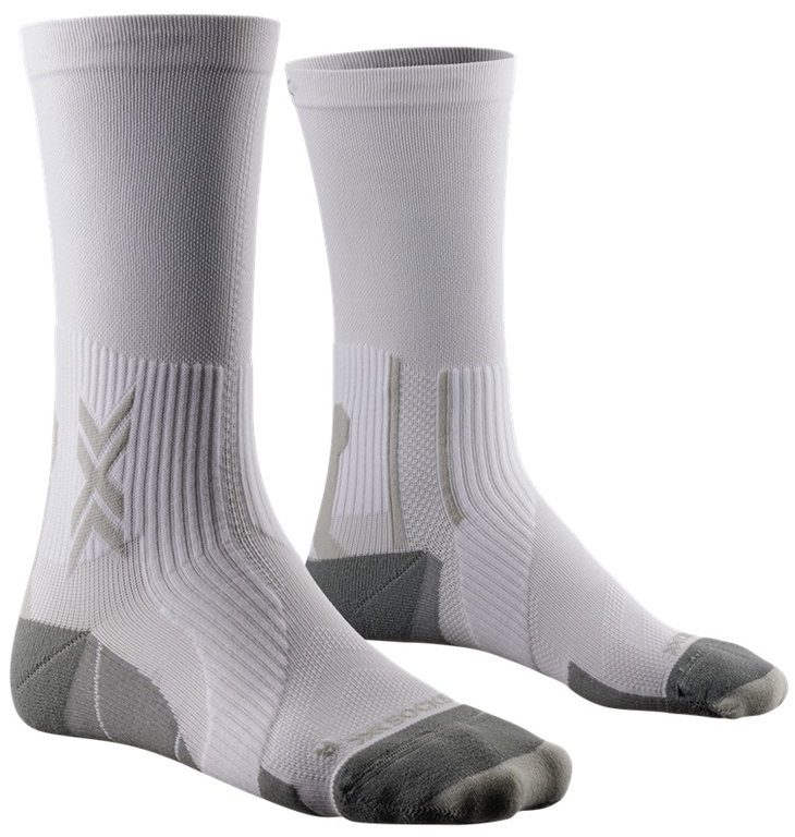 X-Socks Running Socks Run Perform Crew white/grey Men - 1 Pair