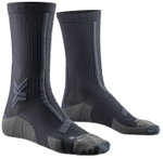 X-Socks Laufsocke Trailrun Discover Crew (für Traillaufe) schwarz/charcoal Herren - 1 Paar