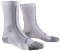 X-Socks Laufsocke Trailrun Discover Crew (für Traillaufe) weiss/grau Herren - 1 Paar