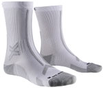 X-Socks Laufsocke Trailrun Discover Crew (für Traillaufe) weiss/grau Herren - 1 Paar