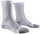 X-Socks Laufsocke Trailrun Discover Crew (für Traillaufe) weiss/grau Herren - 1 Paar