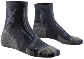 X-Socks Running Sock Trailrun Perform Ankle (for Trail Running) black/charcoal Men - 1 Pair