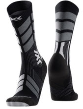 X-Socks Trekkingsocke X-Country Perform Merino Crew schwarz/grau - 1 Paar