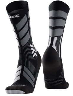 X-Socks Trekking Sock X-Country Perform Merino Crew black/grey - 1 pair