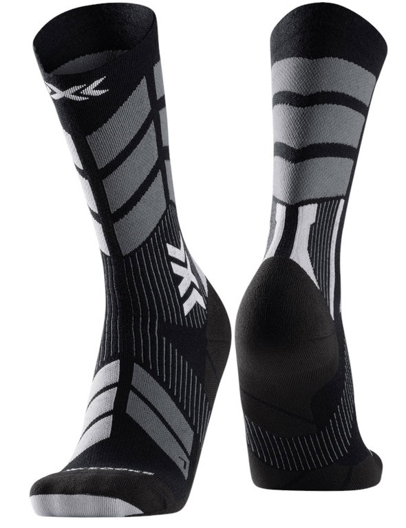 X-Socks Trekking Sock X-Country Perform Merino Crew black/grey - 1 pair