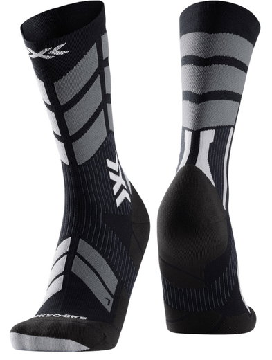 X-Socks Trekkingsocke X-Country Perform Crew schwarz/grau - 1 Paar