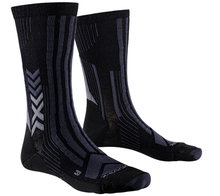 X-Socks Skarpety trekkingowe Perform Merino Crew czarne/węglowe męskie - 1 para