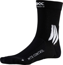 X-Socks Radsocke MTB Control 4.0 schwarz/weiss Herren - 1 Paar