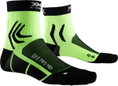 X-Socks Radsocke Bike Pro Mid 4.0 grün/schwarz Herren - 1 Paar