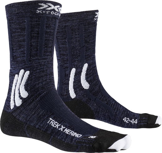 X-Socks Trekkingsocke Trek X Merino 4.0 dunkelblau - 1 Paar