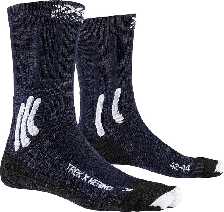 X-Socks Trekkingsocke Trek X Merino 4.0 dunkelblau - 1 Paar