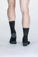 X-Socks Radsocke Bike Expert Crew schwarz/charcoal Herren - 1 Paar