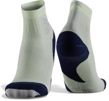 X-Socks Laufsocke Run Discover Ankle fluo neo limegrün/schwarz Herren - 1 Paar