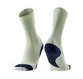 X-Socks Laufsocke Run Discover Crew neo lime/schwarz/grau Herren - 1 Paar