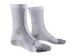 X-Socks Laufsocke Run Discover Crew weiss/grau Herren - 1 Paar