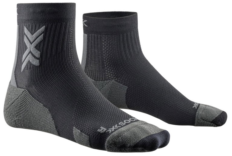 X-Socks Running Sock Run Discover Ankle black/charcoal Men - 1 Pair