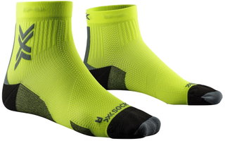 X-Socks Laufsocke Run Discover Ankle fluogelb Herren - 1 Paar