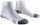 X-Socks Skarpetki biegowe Run Discover Ankle biały/szary męskie - 1 para