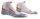 X-Socks Running Socks Run Discovery 4.0 white/grey/orange Men - 1 Pair