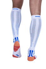 X-Socks Laufsocke Calf Run Expert Effektor OTC weiss/orange/blau Herren - 1 Paar