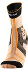 X-Socks Laufsocke Trailrun Terraskin Expert Crew hellorange/schwarz Herren - 1 Paar