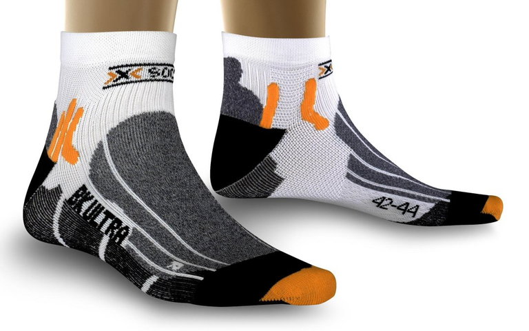 X-Socks Radsocke Biking Ultra Light weiss Herren - 1 Paar
