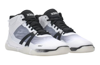 Xero Shoes Barfussschuhe Indoor X1 Mid (Minimal-Basketball) weiss/schwarz Herren